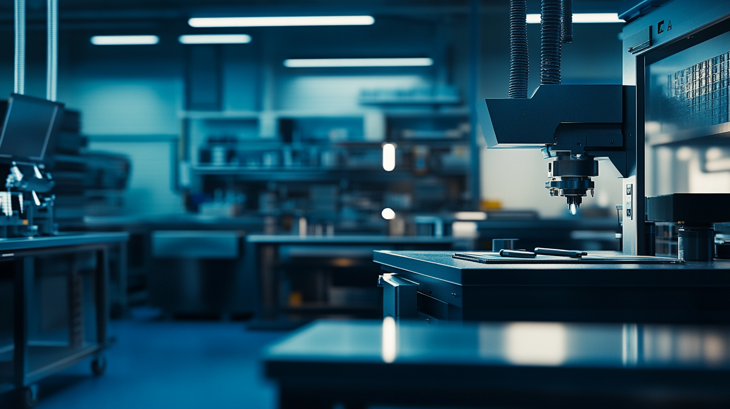 Ambiente industrial com equipamentos modernos